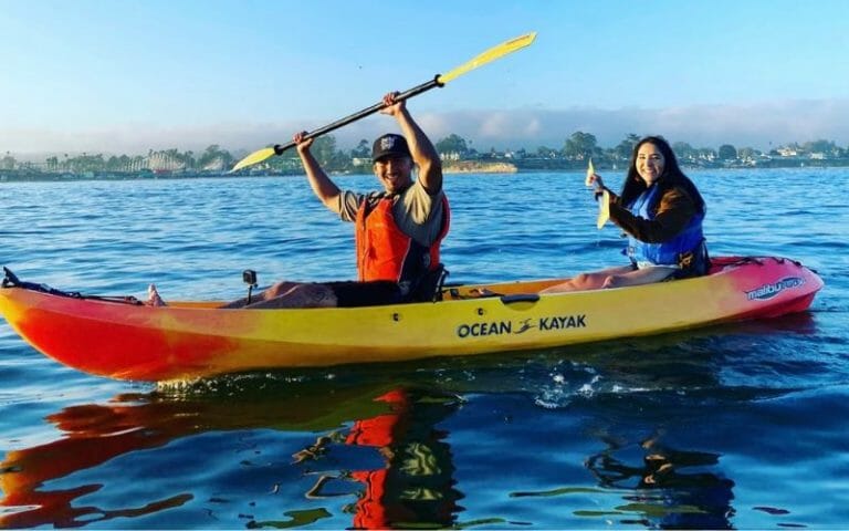 santa cruz double kayak